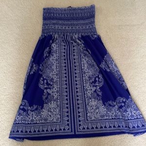 Cute Strapless Dress